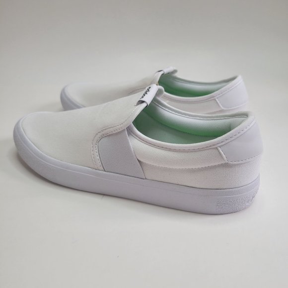 Adidas Vulcraid3r Slip-On White Skate Style Unisex Shoes Women's Sizes - Picture 5 of 9